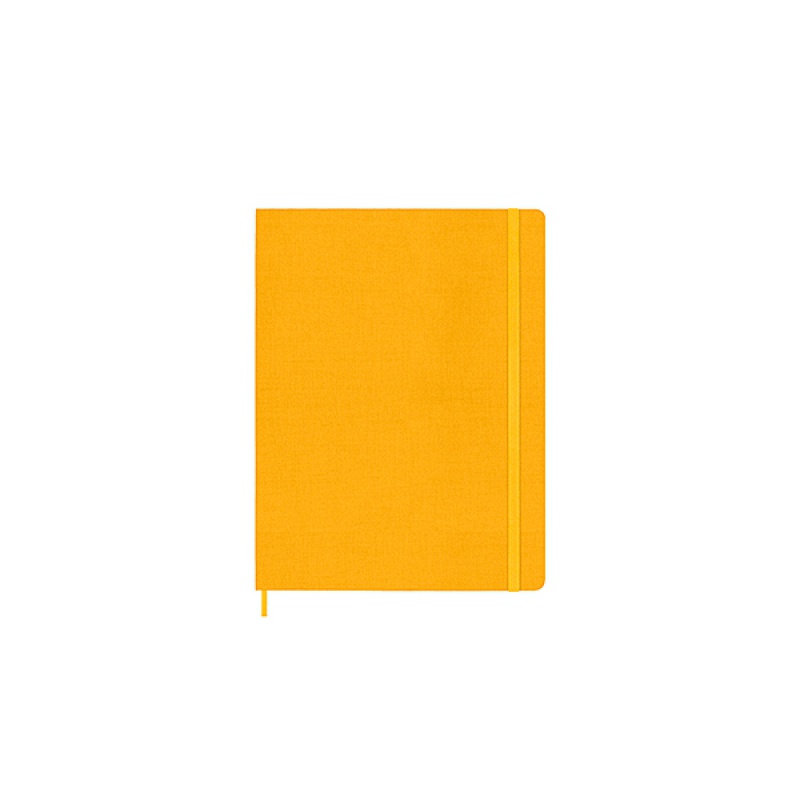 311091-344465-notes_moleskine_classic_xl_19x25_cm_linie_tw-800w Notes MOLESKINE Classic XL (19x25 cm), linie, twarda, orange yellow, 192 strony, pomarańczowy - obrazek 1