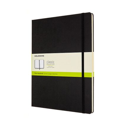 Notes MOLESKINE Classic XXL (21,6x27,9 cm), gładki, twarda oprawa, 192 strony, czarny