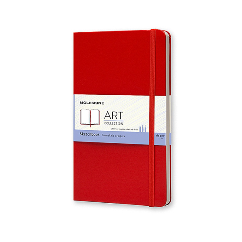 311401-344515-szkicownik_moleskine_l_13x21cm_twarda_oprawa-800w Szkicownik MOLESKINE L (13x21cm), twarda oprawa, 104 strony, czerwona - obrazek 1