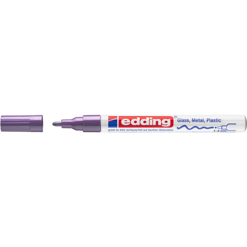 315456-343059-marker_olejowy_polyskujacy_e_751_edding_1_2_-800w Marker olejowy połyskujący e-751 EDDING, 1-2 mm, fioletowy (opakowanie 10 szt.) - obrazek 1