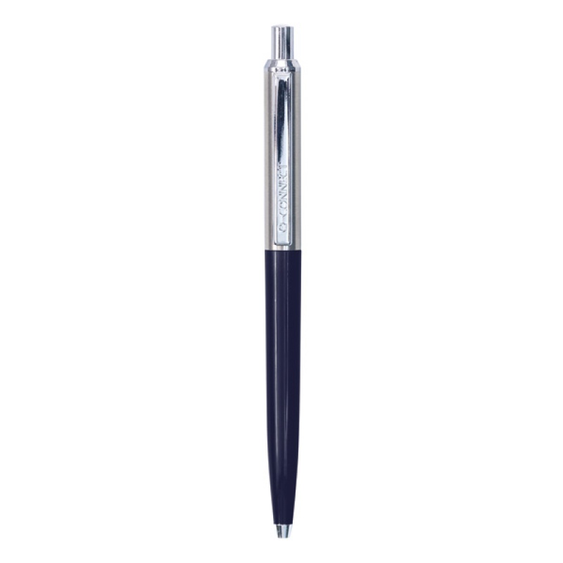 315519-267063-dlugopis_automatyczny_q_connect_prestige_met-800w Długopis automatyczny Q-CONNECT PRESTIGE, 0,7mm, niebiesko/srebrny, wkład niebieski - obrazek 1