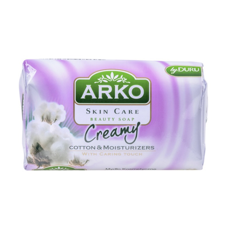 315742-67892-mydlo_arko_bawelna_90g-800w Mydło ARKO Bawełna, 90g - obrazek 1