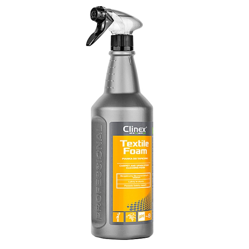315840-62034-pianka_clinex_textile_foam_1l_do_tapicerki-800w Pianka CLINEX Textile Foam, do tapicerki, 1l - obrazek 1