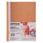 Skoroszyt OFFICE PRODUCTS, 120/180 mic, PP, pomarańczowy (opakowanie 10 szt.)