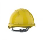 Hełm ochronny EVO®2, pasek przesuwny, niewentylowany, żółty (opakowanie 40 szt.)