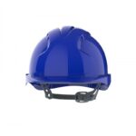 Hełm ochronny EVO®3, pasek przesuwny, niewentylowany, niebieski (opakowanie 20 szt.)