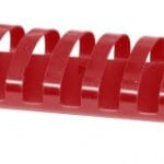 Grzbiety do bindowania OFFICE PRODUCTS, A4, 51mm (510 kartek), 50 szt., czerwone