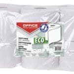 Papier toaletowy makulaturowy OFFICE PRODUCTS, 2-warstwowy, 63m, 12szt., biały