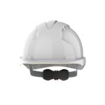 Hełm ochronny EVO®3, regulacja na pokrętło, wentylowany, biały