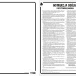 Znak TDC, Instrukcja ogólna przeciwpożarowa