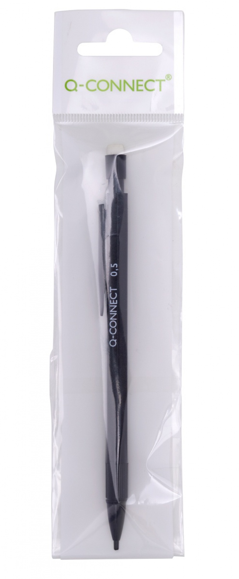 327237-69540-olowek_automatyczny_q_connect_0_5mm_czarny-800w Ołówek automatyczny Q-CONNECT, 0,5mm, czarny - obrazek 1