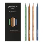 Ołówki CARAN D'ACHE, Les Crayons De La Maison, edycja 10, 4 szt.