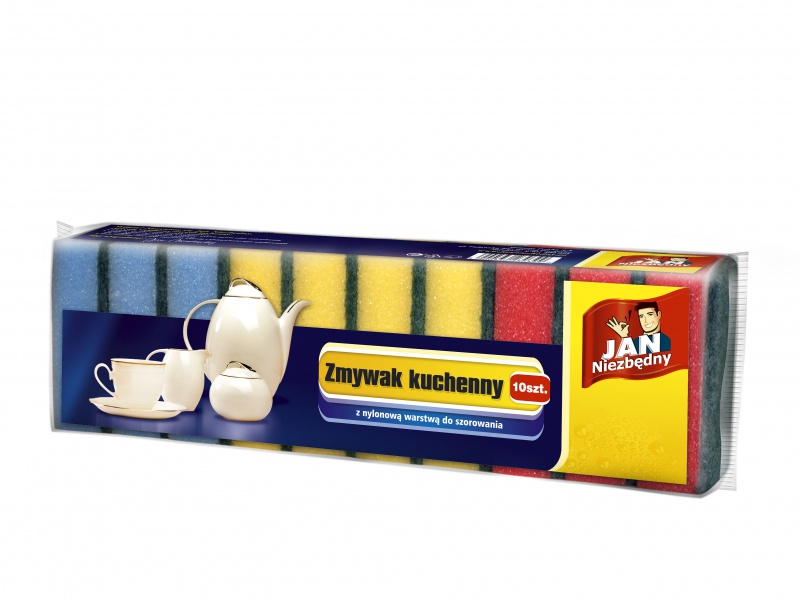328694-358368-zmywak_jan_niezbedny_10_szt_mix_kolorow-800w Zmywak JAN NIEZBĘDNY, 10 szt., mix kolorów - obrazek 1