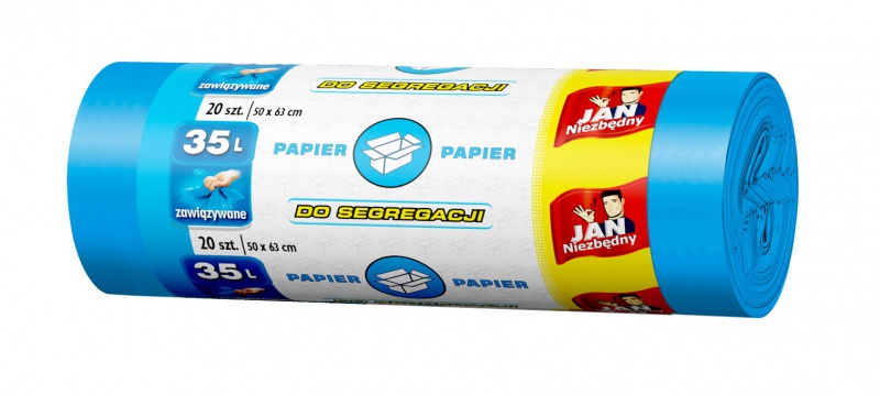 328737-358390-worki_do_segregacji_jan_niezbedny_35l_20_szt-800w Worki do segregacji JAN NIEZBĘDNY, 35l, 20 szt., niebieskie - obrazek 1