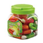 Temperówka plastikowa KEYROAD z gumką, Twist, pojedyńcza, w plastikowej tubie (opakowanie 24 szt.)