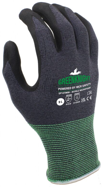 Rękawice dziane Eco MCR Greenknight GP1079NM, rozm. 7 (opakowanie 12 szt.)