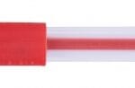 Długopis żelowy OFFICE PRODUCTS, gumowy uchwyt, 0,5mm, czerwony (opakowanie 50 szt.)
