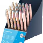 SIS Display piór wiecznych SCHNEIDER Glam, M, 18 szt., mix kolorów