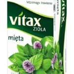 Herbata VITAX, mięta, 20 torebek