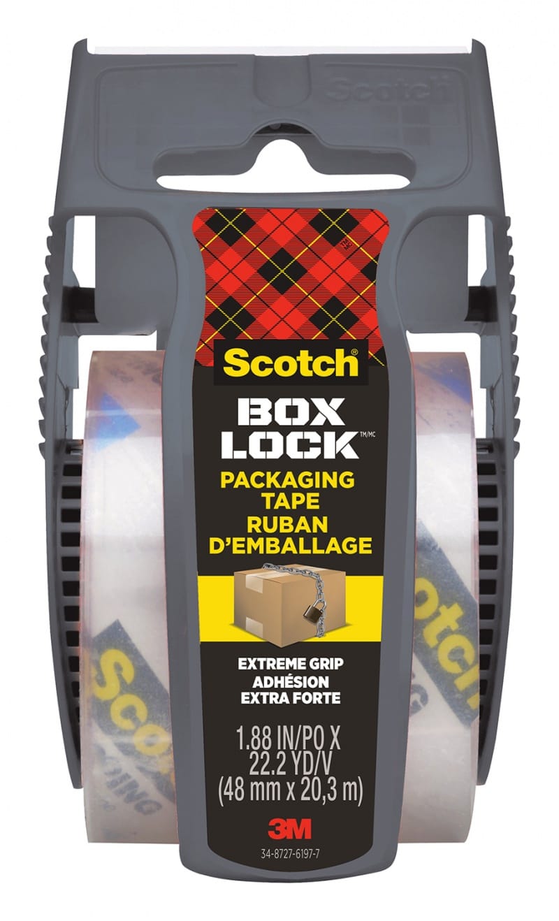 342053-367225-tasma_pakowa_scotch_box_lock_z_podajnikiem_4-800w Taśma pakowa SCOTCH®Box Lock, z podajnikiem, 48mm x 20.3m, 1szt., transparentna - obrazek 1