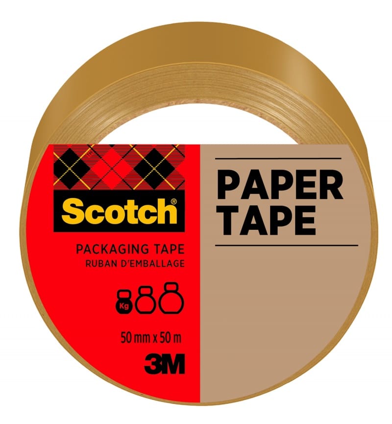 342060-367229-tasma_pakowa_scotch_mailing_papierowa_50mm_x-800w Taśma pakowa SCOTCH® Mailing , papierowa, 50mm x50m, 1szt., brązowa - obrazek 1