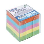 Kostka DONAU nieklejona, w pudełku, 92x92x82mm, mix kolorów