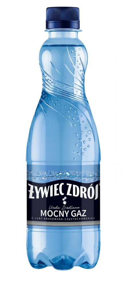 Woda ŻYWIEC ZDRÓJ Żywioł, gazowana, 0,5l (opakowanie 1152 szt.)