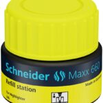 Stacja uzupełniająca SCHNEIDER Maxx 660, 30 ml, żółty