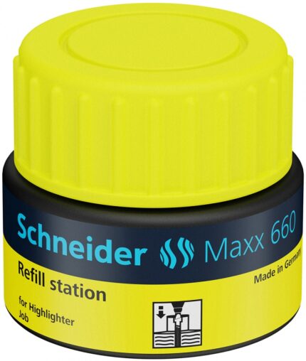 Stacja uzupełniająca SCHNEIDER Maxx 660, 30 ml, żółty