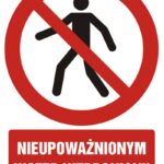 Znak TDC, Nieupoważnionym wstęp wzbroniony