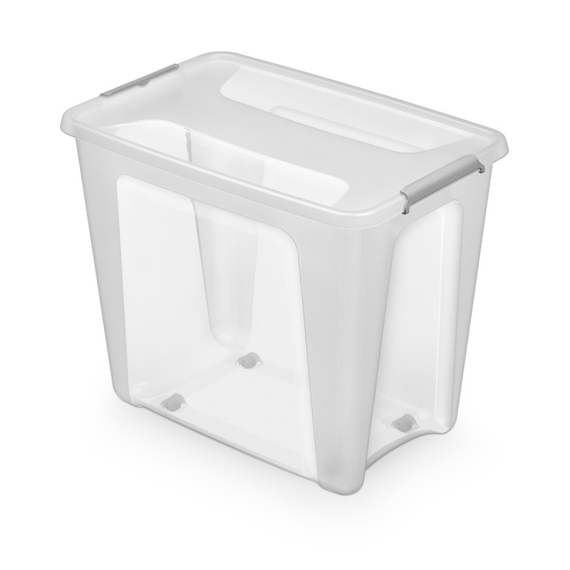 347866-371232-pojemnik_moxom_primestore_z_kolkami_800x600x-800w Pojemnik MOXOM PrimeStore, z kółkami, 800x600x490mm, 73l, transparentny - obrazek 1