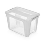 Pojemnik MOXOM PrimeStore, 580x390x380mm, 56l, transparentny