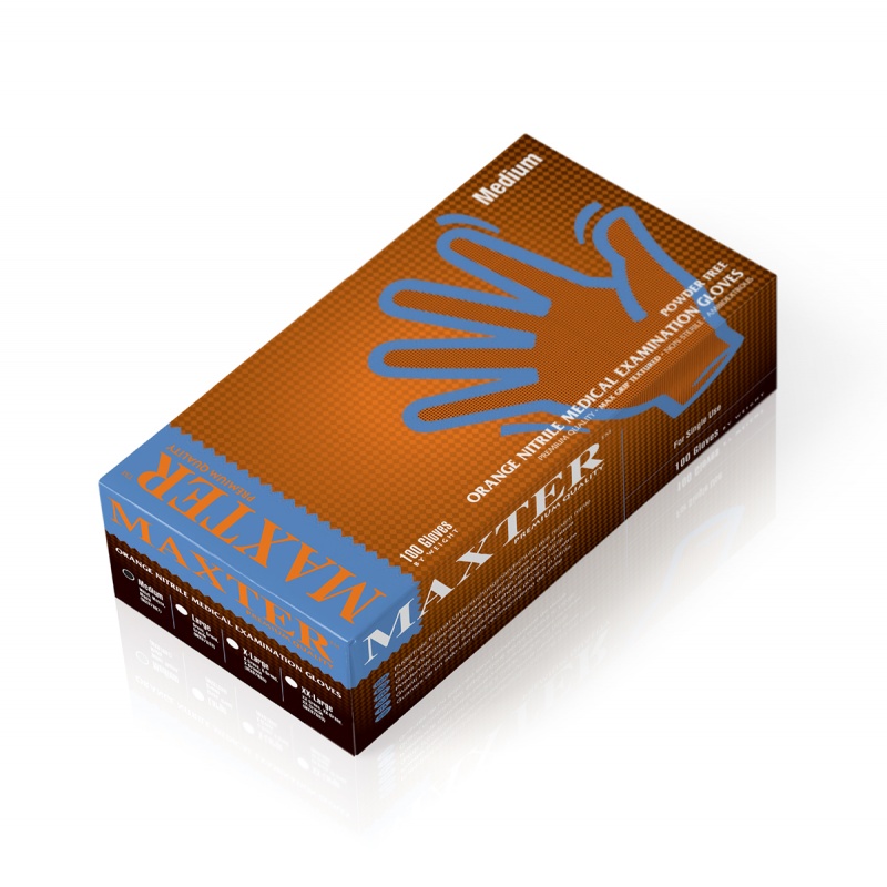 348146-373073-rekawice_nitrylowe_bezpudrowe_maxter_7_0_90_-800w Rękawice nitrylowe bezpudrowe, MAXTER 7.0, 90 szt., rozmiar XL, pomarańczowe - obrazek 1
