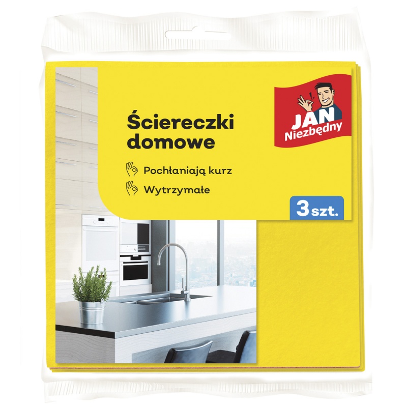 352078-358382-sciereczki_domowe_do_kurzu_jan_niezbedny_3_s-800w Ściereczki domowe do kurzu JAN NIEZBĘDNY, 3 szt., mix kolorów - obrazek 1