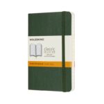 Notes MOLESKINE P (9x14cm), w linie, miękka oprawa, 192 strony, myrtle green