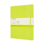 Notes MOLESKINE Classic XL (19x25cm), gładki, miękka oprawa, 192 strony, lemon green