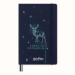 Notatnik MOLESKINE Harry Potter Patronum 2024, 13x21cm, w linie, edycja limitowana