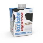 Mleko UHT ŁACIATE, zagęszczone, niesłodzone 0,5 l (opakowanie 8 szt.)