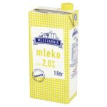 Mleko UHT MLECZARNIA 2%, 1 l (opakowanie 12 szt.)