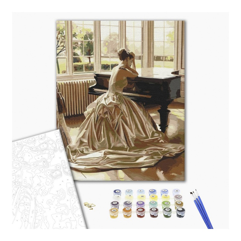 355797-379330-malowanie_po_numerach_brushme_40x50_cm_zmysl-800w Malowanie po numerach BRUSHME, 40x50 cm, zmysłowa przerwa, 1 szt., w pudełku - obrazek 1