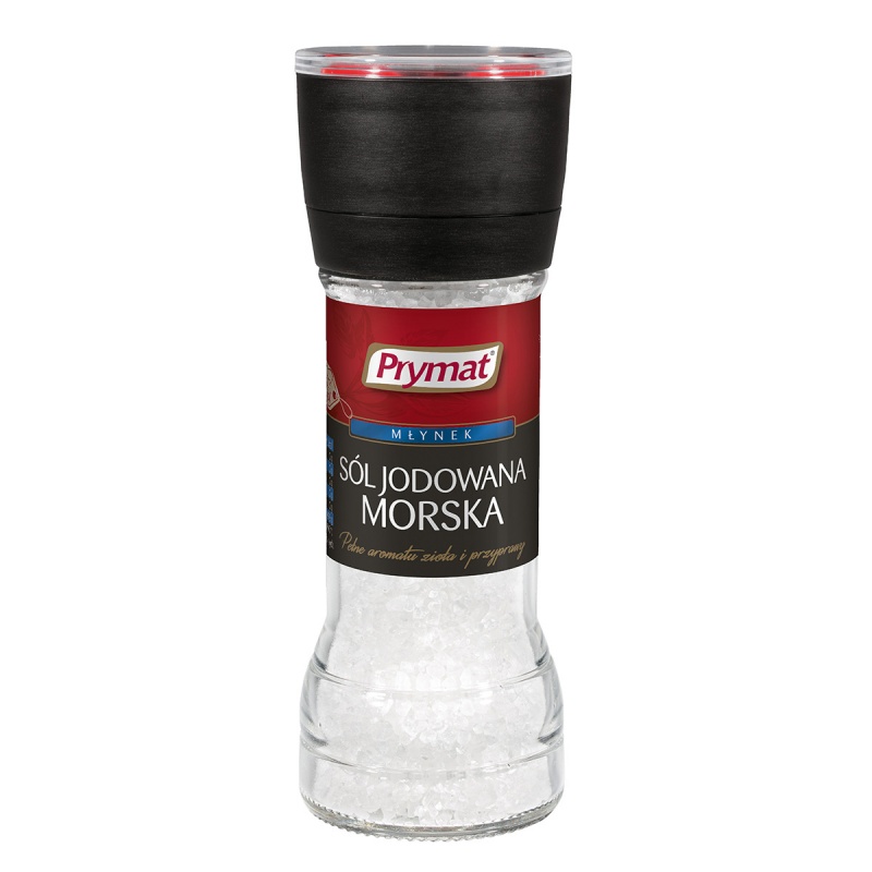 355838-378838-sol_morska_jodowana_prymat_mlynek_110g-800w Sól morska jodowana PRYMAT, młynek, 110g - obrazek 1