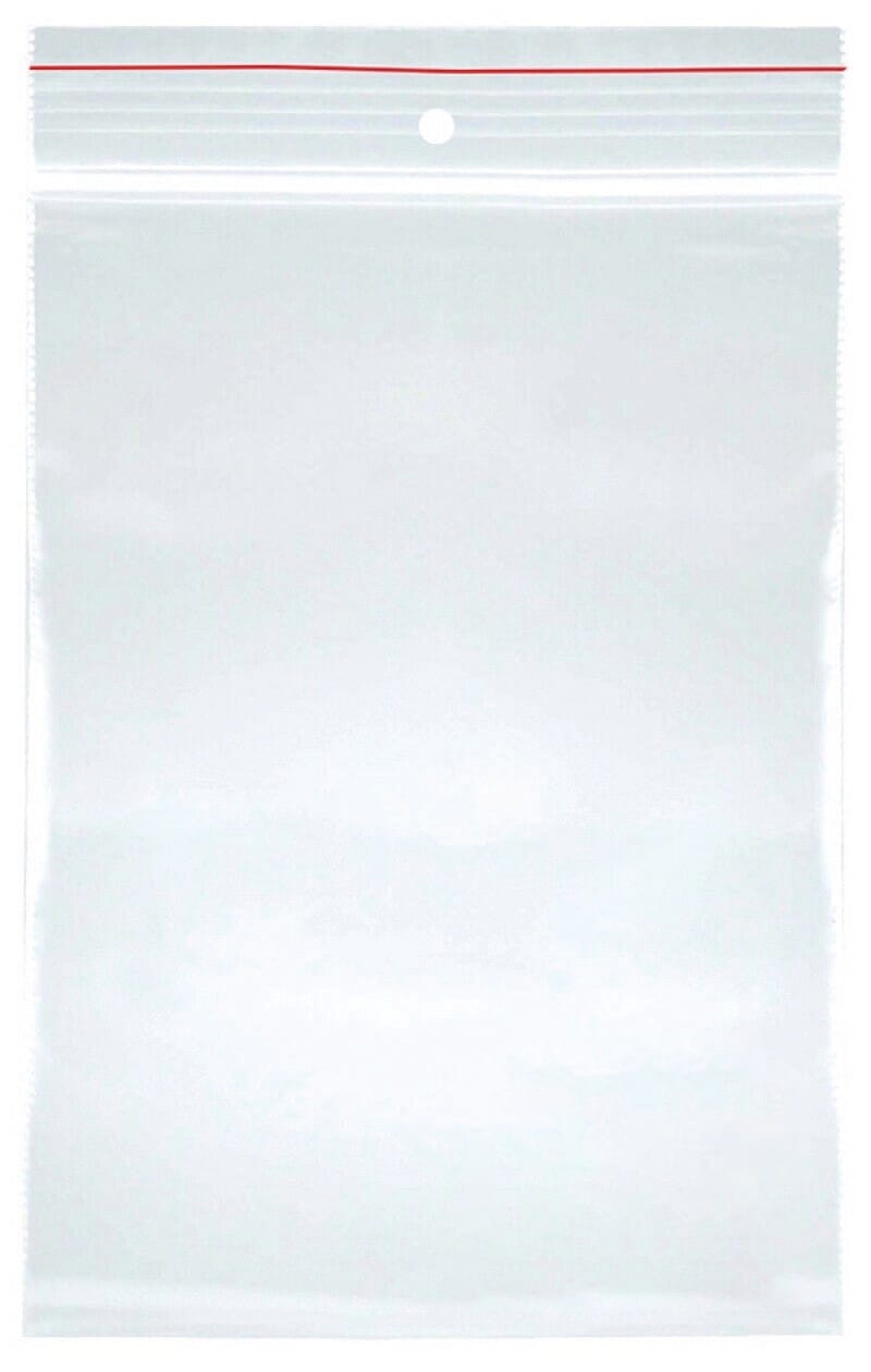 Torebka strunowa OFFICE PRODUCTS, LDPE, 200x400mm, 100szt., transparentna - obrazek 1