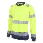 Bluza ostrzegawcza BEESWIFT, rozm. M, żółto/granatowa