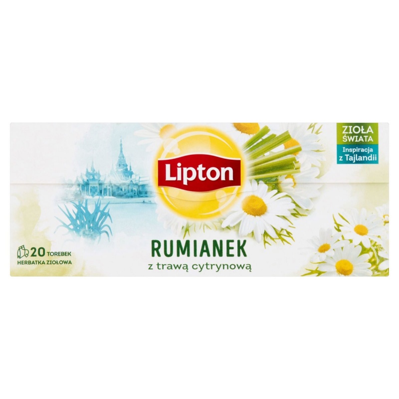357929-380957-herbata_lipton_ziolowa_rumianek_z_trawa_cytr-800w Herbata LIPTON ziołowa, rumianek z trawą cytrynową, 20 torebek - obrazek 1