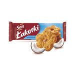Ciastka Łakotki SAN, 168 g kokosowe (opakowanie 12 szt.)