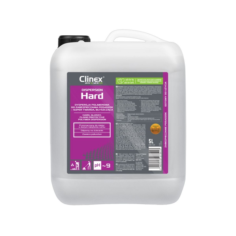 362915-383830-preparat_clinex_dispersion_hard_do_zabezpiec-800w Preparat CLINEX Dispersion Hard, do zabezpieczania posadzek, twardy, błyszczący, 5l - obrazek 1