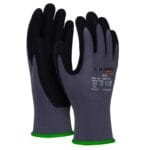 Rękawice DONAU SAFETY Flex, kat. II, rozm. 11, szare (pakiet 12 opakowań)