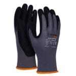 Rękawice DONAU SAFETY Flex-Dotted, kat. II, rozm. 7, szare (pakiet 12 opakowań)