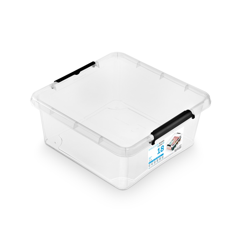 363467-382974-pojemnik_do_przechowywania_moxom_simple_box_-800w Pojemnik do przechowywania MOXOM Simple box, 18l, transparentny - obrazek 1