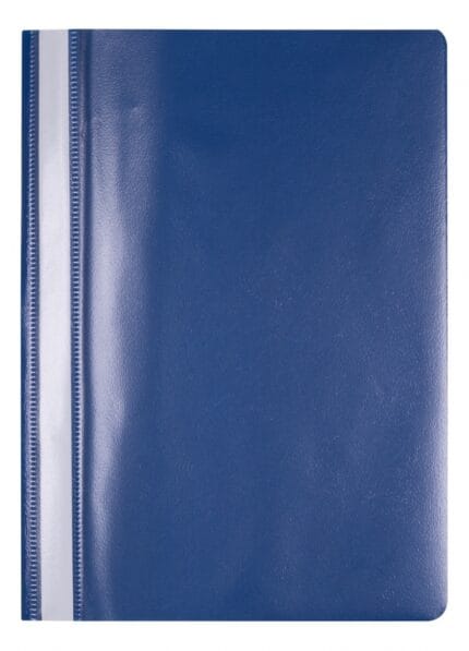 Skoroszyt OFFICE PRODUCTS, PP, A4, miękki, 100/170mikr., granatowy (opakowanie 25 szt.)